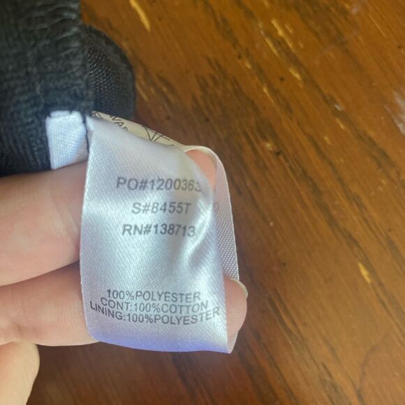 Doe & Rae black terry drawstring pants - Picture 4 of 8